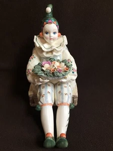 Vintage Yamada Originals Musical Clown signiert Harlekin Porzellan #184/1500 - Bild 1 von 10