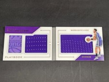2016-17 PANINI PLAYBOOK SKAL LABISSIERE #35 ROOKIE JUMBO JERSEY BOOK 61/99 KINGS