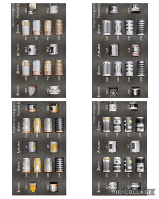 Piezas de sable de luz Disney Galaxy's Edge chatarra CUALQUIER PIEZA Savi's Workshop Foto 1 de 4