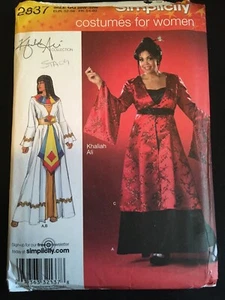 Pattern Simplicity 2837, women’s/petite costume, Khaliah Ali, ancient egyptian - Picture 1 of 2