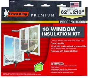 V85/2M Extra Strength Indoor Shrink Window Kits, Clear - Picture 1 of 3
