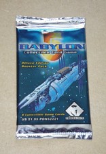 Babylon 5 CCG Deluxe Edition Booster Pack New & Sealed