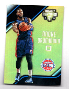2015-16 Totally Certified Mirror Gold #58 Andre Drummond 2/10 Pistons A33 361