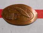 American Museum Of Natural History elongated penny NY USA cent Whale copper coin