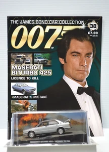 James Bond Car Collection #38 Maserati BiTurbo 425 Licence to Kill 1:43 NIB - Picture 1 of 16