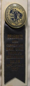 Jahrgang 1927 Feuerwehrverein Medaille - Mass. Staat - Salem - Bild 1 von 4