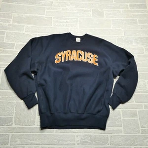 VINTAGE Syracuse College University Sweatshirt Adult XL M.J. Soffe Crewneck USA - Picture 1 of 6