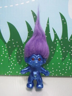 Dam Dark Horse Metallic Troll 2012 - Muñeca Dam Troll 2 1/2" - Rara Foto 1 de 4