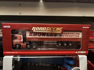 Corgi 1/76 Volvo FH Curtainside Knowles Transport Cambs MIB Ltd Ed CC18005 - Image 1 of 2