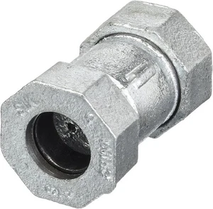 Druckkupplung 3/4" x 3/4" x 3" verzinkt Temperguss - STZ 311CCL-34 - Bild 1 von 1