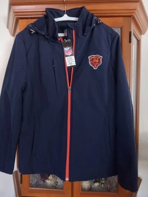 Chicago Bears Nike NFL Official Storm-fit Rain Jacket Womans Size Large  NWT - Image 1 of 3