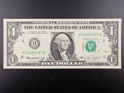 1974 $1 Dollar U.S. Federal Reserve UNC Banknote St. Louis fr#1908 SPC1469 - Image 1 of 3