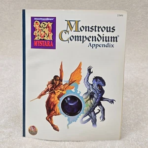 AD&D TSR 2501 1994 Paperback Monstrous Compendium Appendix: Mystara - Picture 1 of 15