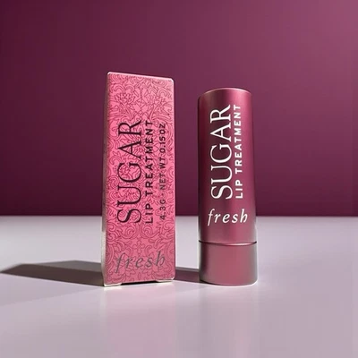 FRESCO ~ Azúcar ~ Tratamiento Bálsamo Labial Tintado ~ Ciruela ~ Tamaño Completo ~ Nuevo En Caja Foto 1 de 4