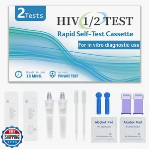in-Home HIV Test 1/2 with Rapid and Accurate Result - Picture 1 of 3
