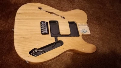 Telecaster Squier Body 72 Classic Vibe Thinline Natural con puente Hipshot - Foto 1 de 4
