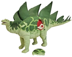 Jurassic Park JP07 Stegosaurus Dino Damage Wound Dinosaur 1993 Kenner Complete - Picture 1 of 7
