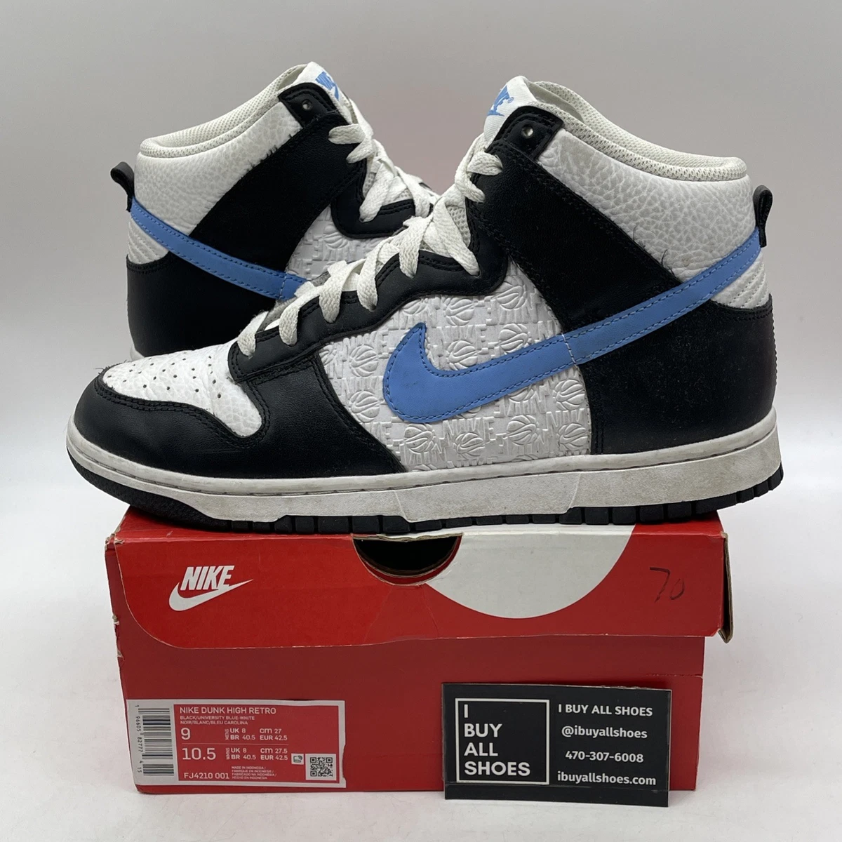 Nike Dunk EMB High University Blue for Sale | Authenticity