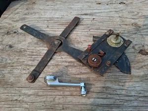 1960s IH International Scout 800 Scout 80? L Door Window Regulator & A Handle - Picture 1 of 11