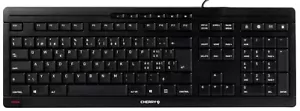 New Box Keyboard Cherry JK-8500CH-2 Black USB Qwertz (Swiss) - Picture 1 of 3