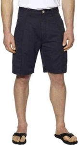 Jachs Men's Corduroy Cargo Short  Black Iris - Picture 1 of 3