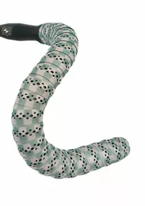 NIGHT GUARD GREEN & GREY Checker Road Touring Bicycle Bike BTP Handlebar Tape - Picture 1 of 4