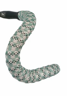 NIGHT GUARD VERDE Y GRIS Checker Carretera Touring Bicicleta Bicicleta BTP Cinta de Manillar Foto 1 de 4