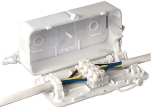 IN-LINE CONNECTOR BOX, 97X55X29MM, CURRENT RATING 24A, IP RATING IP20, FOR HYLEC - Picture 1 of 1