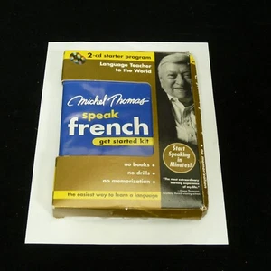 Michael Thomas Method Speak French starter kit 2-Cd Set get started set - Foto 1 di 5