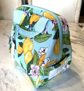 Vera Bradley Lunch Cooler Insulated Lighten Up in Lemon Grove *retired* GIFT - Picture 1 of 7