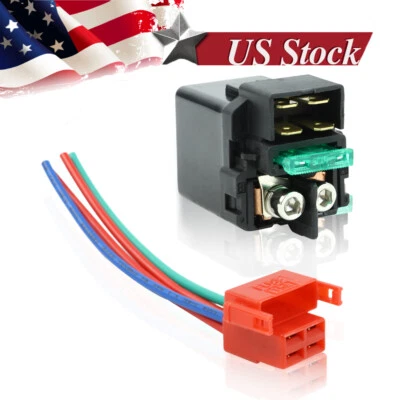 Relé solenoide de arranque para HONDA 1300 VTX1300C VTX1300R VTX1300S VTX1300T 03-09 Foto 1 de 4
