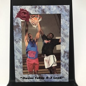 1991 Classic Draft Picks Owens Takes 4-3 Lead #200 Larry Johnson Billy Owens 2/5