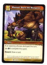 World of Warcraft TCG Wanted: Durn the Hungerer . March of the Legion