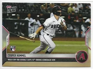 2022 Topps Now Cooper Hummel Rookie #277 EN MANO DÉCIMA entrada Walk-Off PR: ??? - Imagen 1 de 2