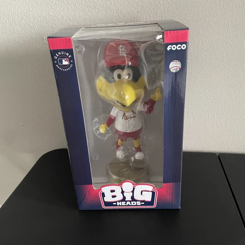 Fredbird St Louis Cardinals Mascot Variant FOCO Bighead Bobblehead RARE IN HAND Cover