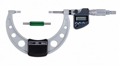 Mitutoyo 422-333-32 - Digimatic Blade Micrometer N.R.S Type A, 3" - 4"  SPC IP54 - Image 1 of 3