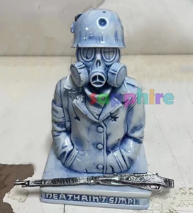Mighty Jaxx Gas Mask Ceramics Chamber Incense Burner Art Home Decor Decoration - Picture 1 of 9