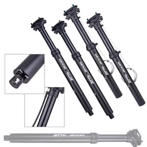 Fit ZTTO ZOOM Dropper MTB bike seatpost External Cable Remote Lever 100mm Travel - Picture 1 of 12