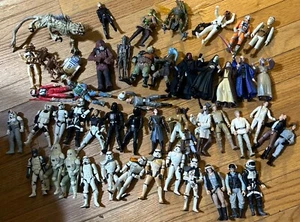 Lotto 50 figurine Kenner Hasbro Star Wars vintage anni 80-2000 "Make Into Ornaments" - Foto 1 di 13