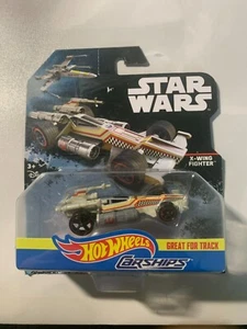 Disney Star Wars CarShips Hot Wheels X-Wing Fighter - Picture 1 of 2