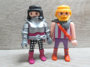 Playmobil Figuras | 2x Caballeros | Bárbaros - Imagen 1 de 1
