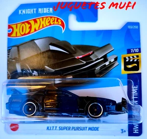 K.I.T.T. SUPER PURSUIT MODE HOT WHEELS 2022 KNIGHT RIDER EL COCHE FANTÁSTICO - Picture 1 of 3