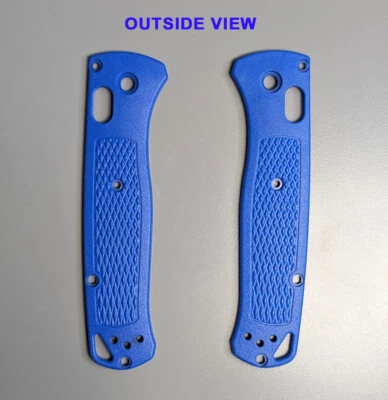 Benchmade Bugout 535 OEM AZUL Grivory Escalas de un cuchillo nuevo Foto 1 de 4
