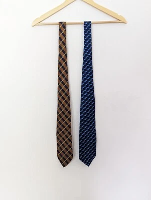 Paquete de corbata unisex Da Vinci y Millennium London 100 % seda. Foto 1 de 4