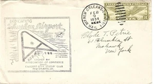 1934 Airport Dedication Shushan La, "The Finest Land & Seaplane Air Terminal" - Bild 1 von 2