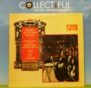 PADRE ANTONIO SOLER - 6 CONCERTI FOR 2 KEYBOARD INSTRUMENTS -TURNABOUT *EX* LP🔥 - Picture 1 of 2