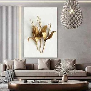 Big Deals!TAKTUK Home Decor,Wall Decor,3 Piece Set Modern Wall Art Flower Print - Picture 1 of 1