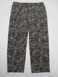 ANN TAYLOR LOFT Shorts Women's Size 8 Spotted Black - Picture 1 of 8