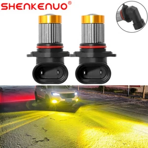 9006 HB4 LED Fog Light Bulbs Yellow For Dodge RAM 1500 2500 3500 2013-2018 - Picture 1 of 9