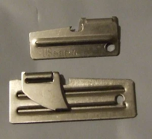 Militär Originalausgabe P51 & P38 GI Dosenöffner US Shelby Co Neu Stahl - Bild 1 von 1